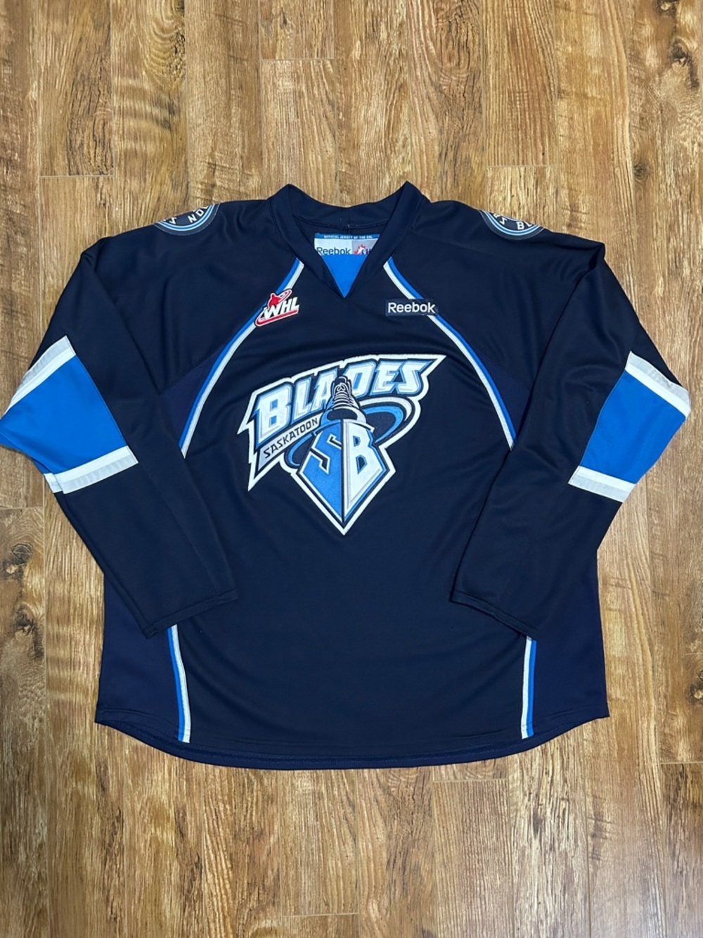 Reebok Saskatoon Blades WHL Jersey